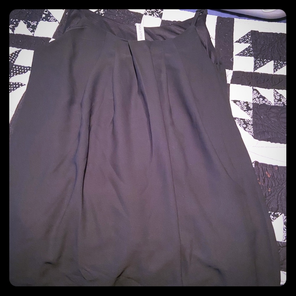 Boutique black tank top